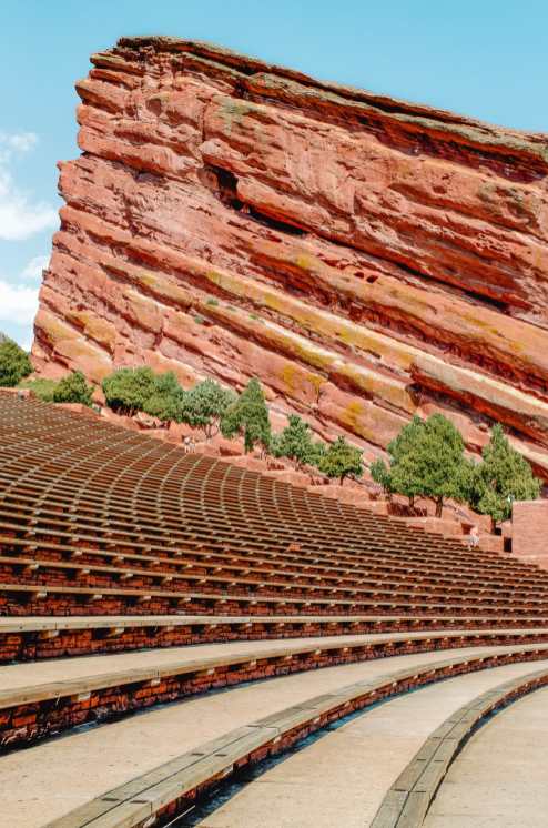 Red Rock Theater in Colorado