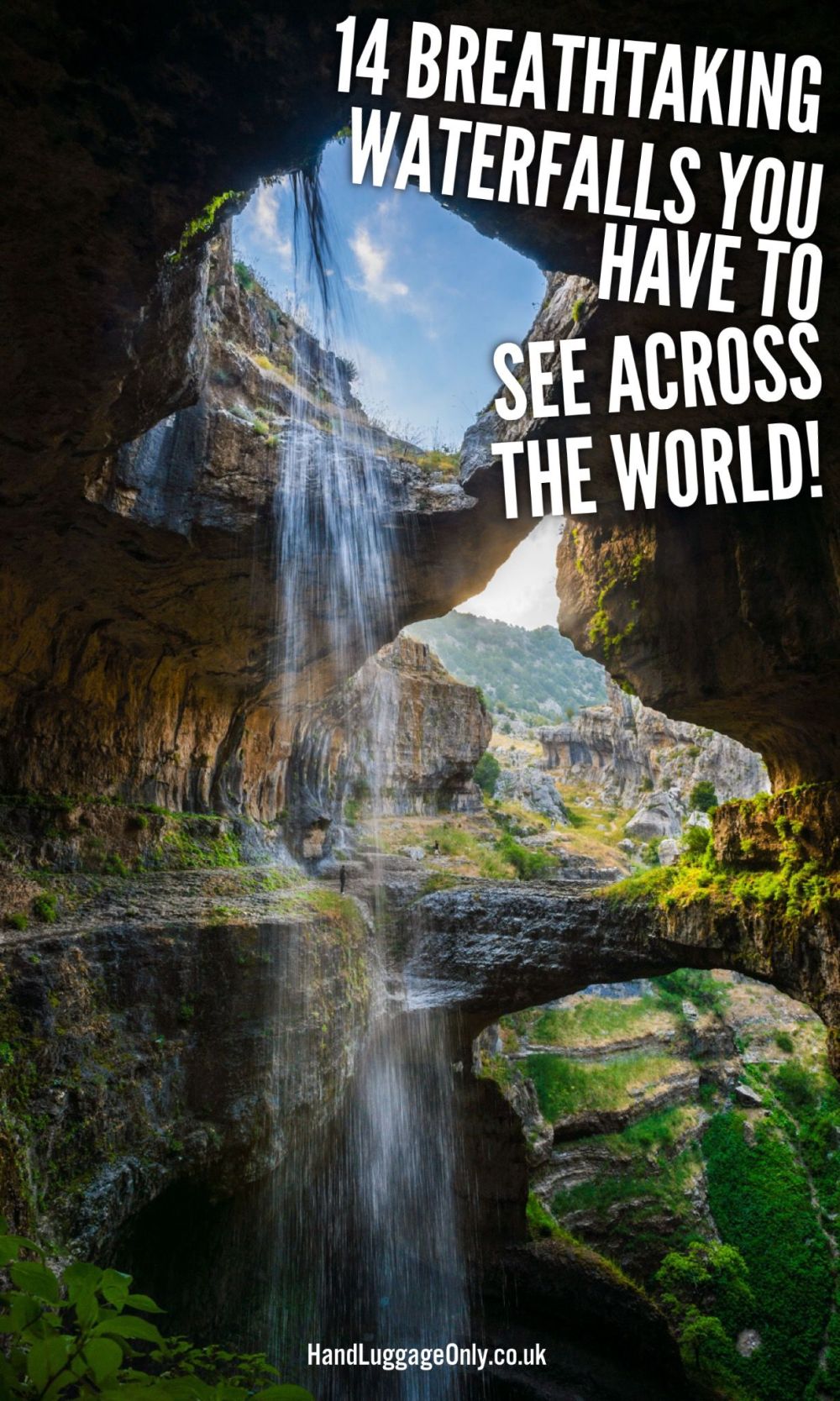 14 AMAZING WATERFALLS AROUND THE WORLD YOU HAVE TO TRAVEL TO SEE!