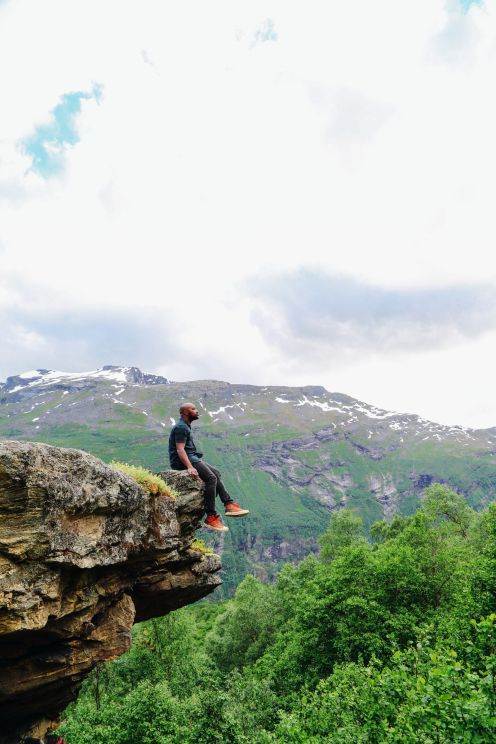Exploring Storseterfossen Waterfall - A Waterfall In Norway You Can Walk Behind! (15)