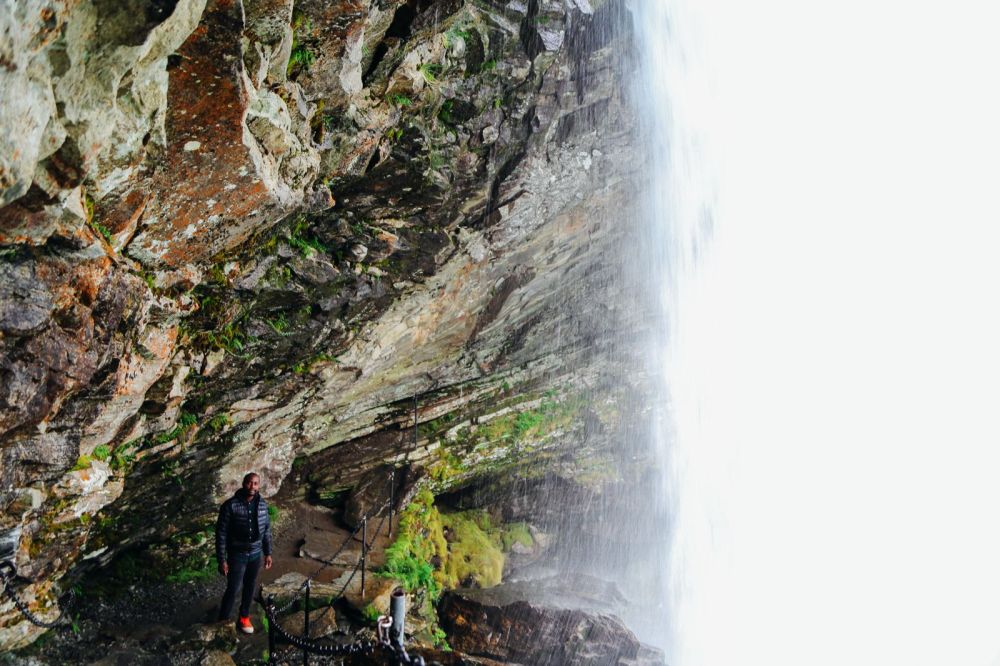 Exploring Storseterfossen Waterfall - A Waterfall In Norway You Can Walk Behind! (26)